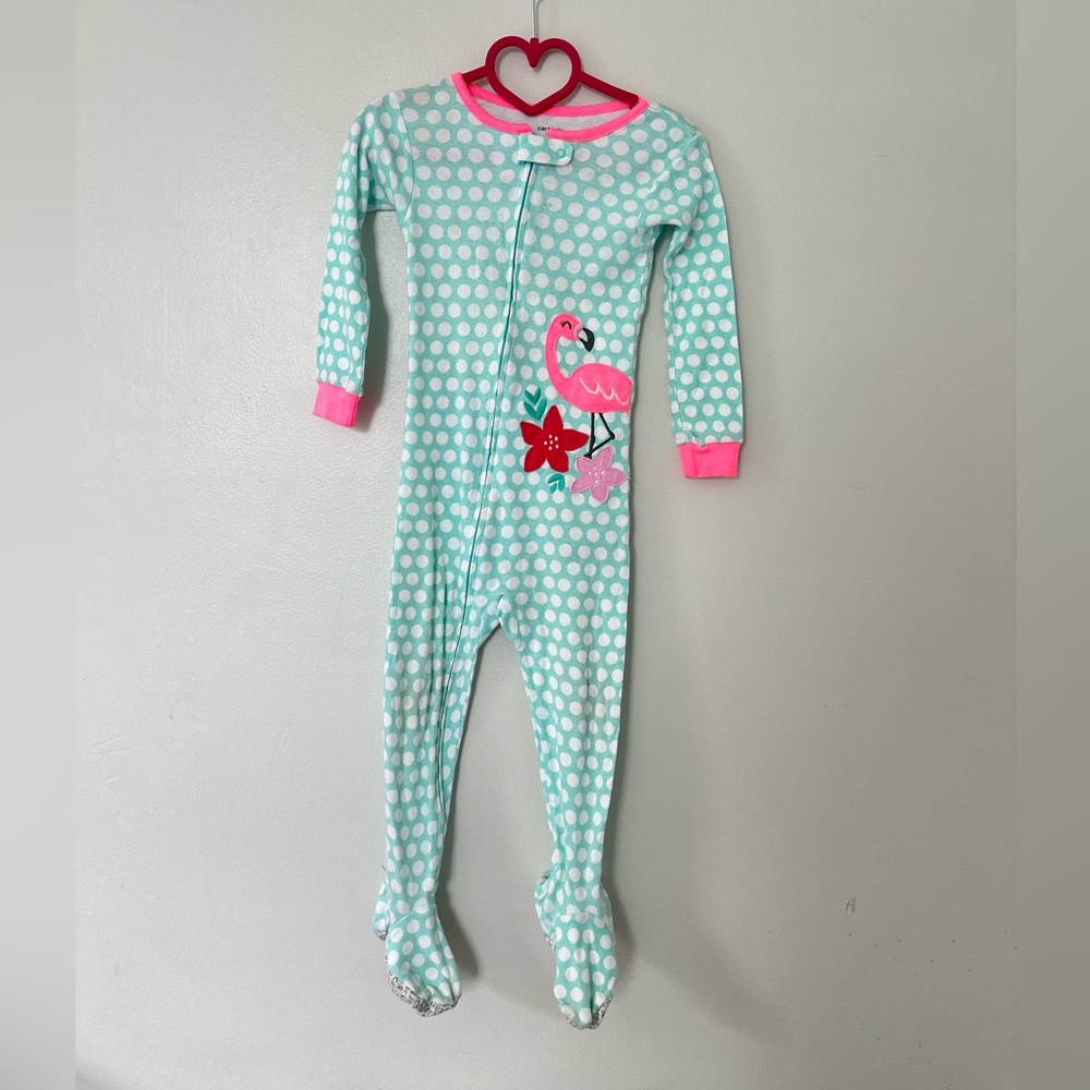Carters cotton footie pajamas girls size 3t
